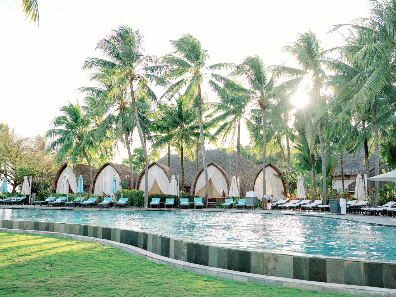 Four Seasons Pool Bora Bora