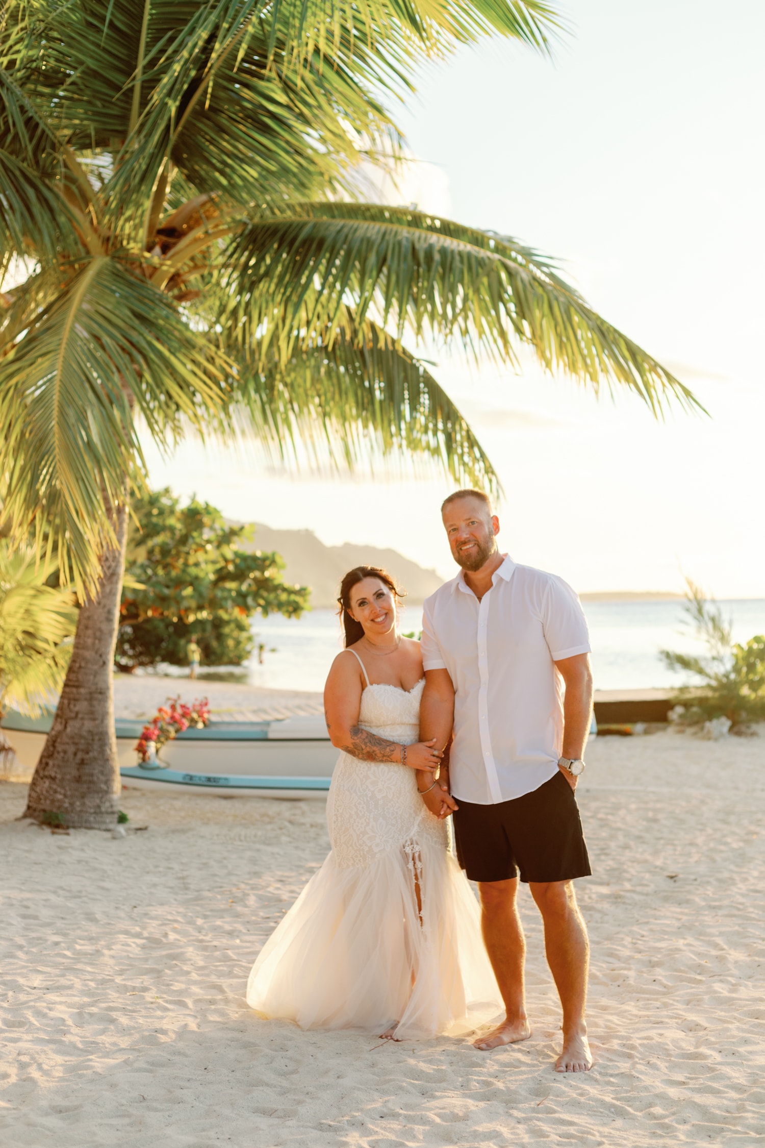 Couple Photoshoot  at the Hilton Moorea
